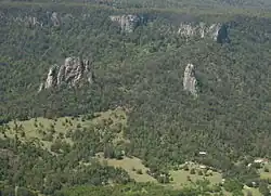 Nimbin Rocks, near Nimbin, December 2005