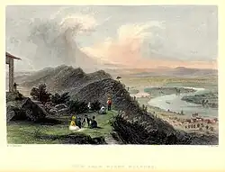 View from Mount Holyoke (Massachusetts). The Oxbow, Connecticut River, 1835