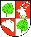 Coat of arms of Gmina Łopiennik Górny