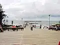 Entrance to the Palanga Pier at the end of the street