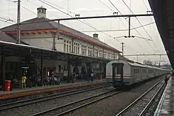 The platform of the station