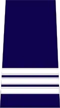Capitaine (formerly Officer de la paix principal or Inspecteur principal)