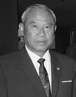 Prime Minister Thanom, Prime Minister of Thailand, of Hainamese Han ancestry