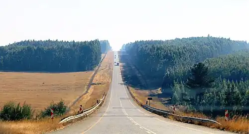 R33 near Piet Retief, Mpumalanga