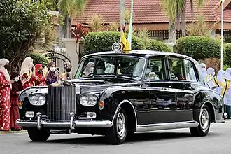 Black Phantom VI used by the Sultan in 2022