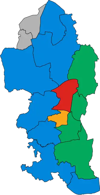 2023 results map