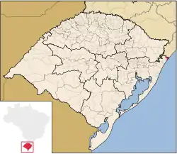 Location of Torres