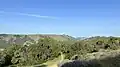 Rocky Ridge as seen from Las Trampas Ridge (April 8th, 2022)