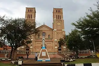 Rubaga Cathedral, the seat for the Roman Catholic Church