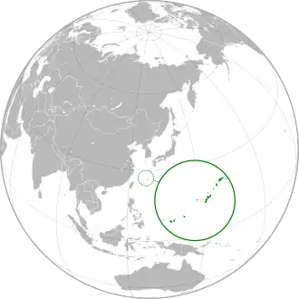 Territory controlled by USMGR