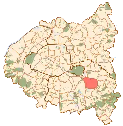 Paris and inner ring départements