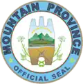 Official seal of Mountain Province