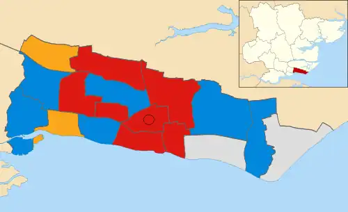 2022 results map