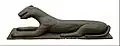 Black Panther, 1975, wood, 150x50cm MNMA, Jagodina