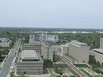 View of State Government Complex from Boji Tower