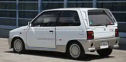 Rear view of Works RS-R