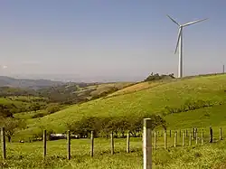 Wind turbine in Tilarán