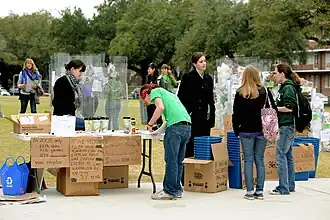 Image 10Student organizers from the Green Club at Newcomb College Institute formed a social entrepreneurship organization in 2010. (from Entrepreneurship)