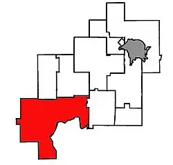 Location of Walden within Greater Sudbury