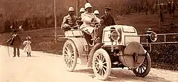 Image 15Emil Jellinek-Mercedes (1853–1918), here at the steering wheel of his Phoenix Double-Phaeton (from Entrepreneurship)