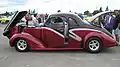 '38 Chevrolet پنج پنجره با دماغه شیب دار و گرافیکی جانبی