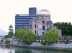Ruins of a building with a dome