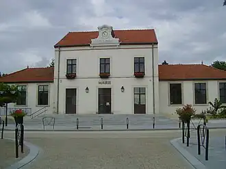 Town hall at Abrest 26 July 2010