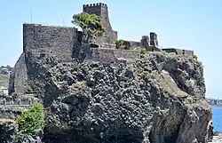 The Norman castle of Aci Castello