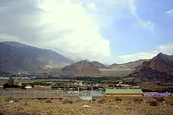 نمایی از آگاراک از مرز ایران و ارمنستان
