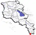 محل آگاراک در ارمنستان