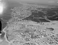 عکس هوایی از یافا، حومه، و باغات مرکبات اطراف آن، ۱۹۳۷
