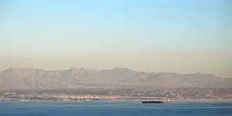 Haql seen from the sea