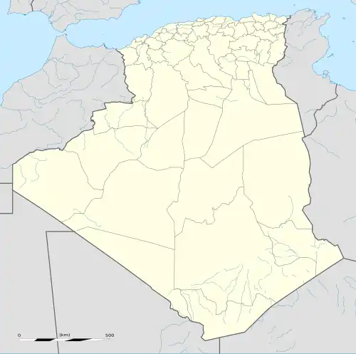جیجل در الجزایر واقع شده