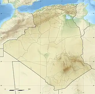 معسکر (شهر) در الجزایر واقع شده