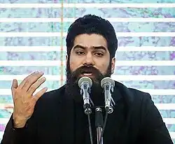 زندوکیلی در مراسم یادبود علی معلم، اسفند ۱۳۹۵