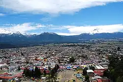 Amecameca with the Sierra Nevada in background