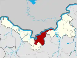 موقعیت نونگ کای در نقشه