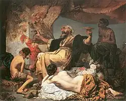 حافظ روبروی مسافرخانه