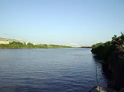 رود ارس در منطقه مرزی شهرستان پلدشت.