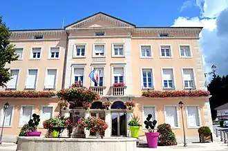 Town Hall and Fountain