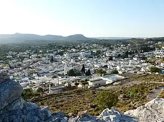 نمایی از آرچانگلوس (رودس)