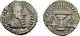سکه اردشیر بابکان