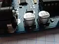 سبک SMD برای نصب سطح خازنهای الکترولیتی آلومینیومی با الکترولیت پلیمر