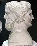 آریستوفان (۴۵۶ق. م-۳۸۶ق. م) (به یونانی: Ἀριστοφάνης) از کمدی نویسان یونان باستان بودهاست که بیش از چهل کمدی نگاشتهاست. از میان چهل اثر او، تنها یازده اثر باقی ماندهاست که از آن میان، میتوان به صلح، پرندگان و غوکان و ابرها اشاره کرد. کمدیهای او از بار اجتماعی و سیاسی برخوردار است.
