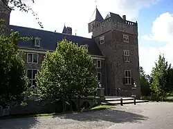 Assumburg castle in Heemskerk
