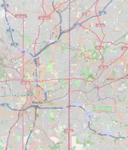 Decatur در آتلانتا واقع شده