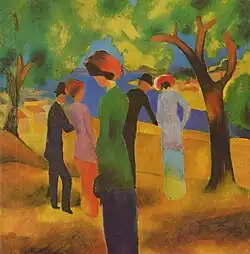 زن در ژاکت سبز ۱۹۱۳، موزه لودویگ، کلن، آلمان