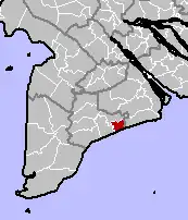 Location in استان باکلیئو