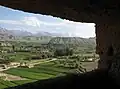 نمای دره بامیان