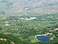 منظره استخر ویستان، روستای تیه و شهر بره سر
